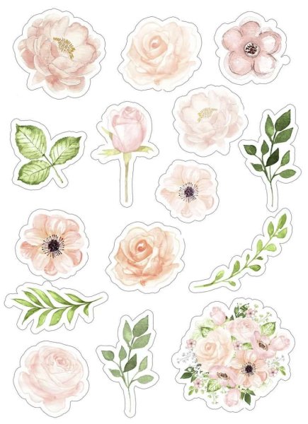 Наклейки для скрапбукинга для распечатки