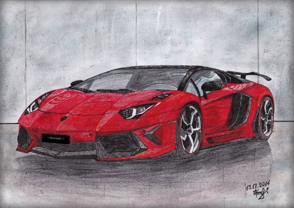 Рисунки КРУТЫХ машин