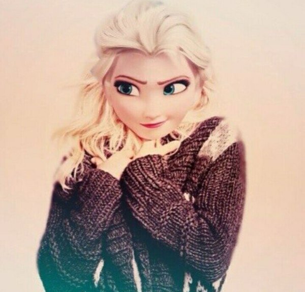 Эльза на аву