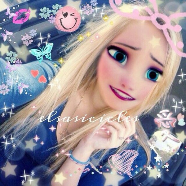 Эльза крутая и современная