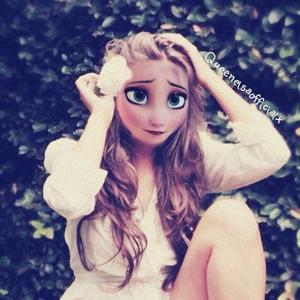 Эльза крутая и современная