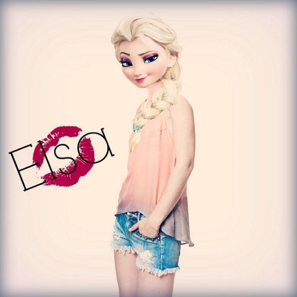 Эльза в разных образах