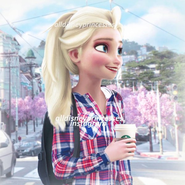 Эльза на аву