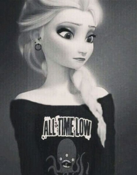 Современная Эльза из холодного