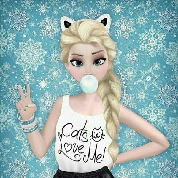 Анна принцесса Дисней современные