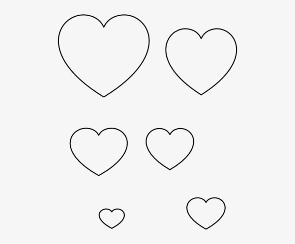 Эскиз тату сердечко маленькое