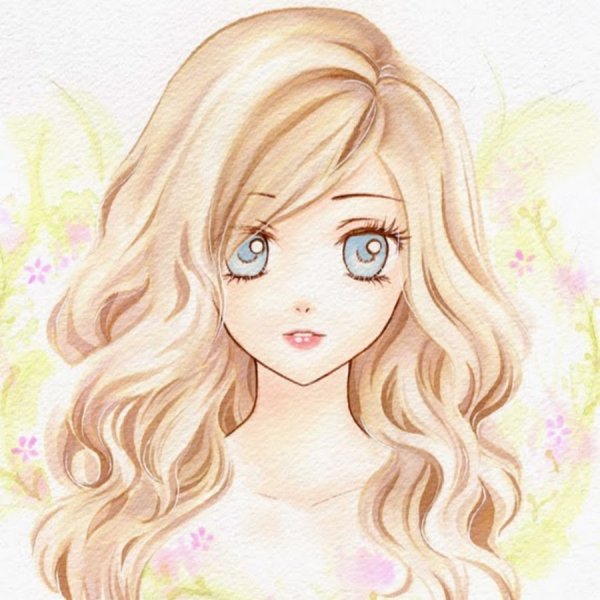 Мультяшная девочка