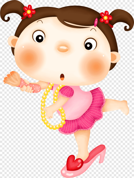 Мультяшная девочка