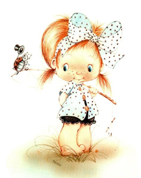 Милые детские иллюстрации