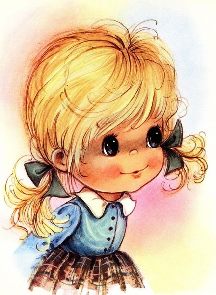 Девочка с большой ложкой