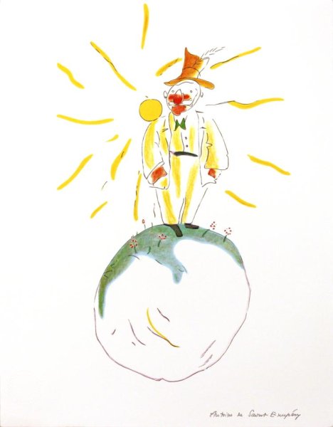 Рисунок маленький принц карандашом для срисовки