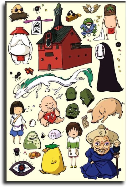 Стикеры Хаяо Миядзаки