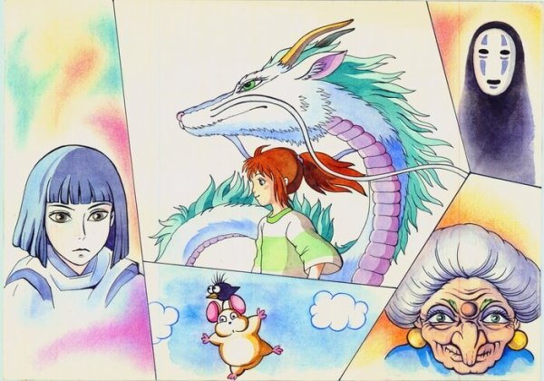 Аниме Миядзаки Хаку