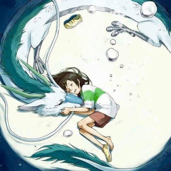 Хаяо Миядзаки Тихиро и Хаку