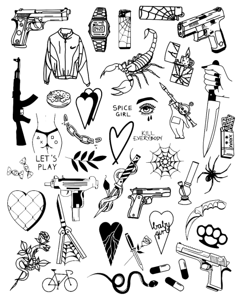 Классные эскизы тату