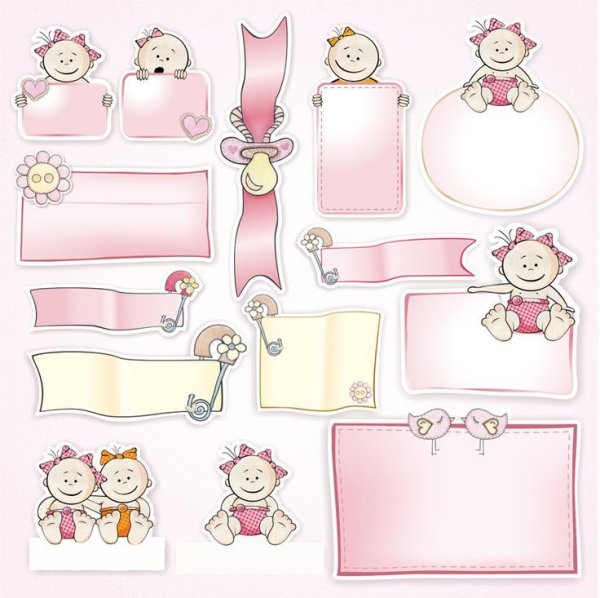 Наклейки для детского альбома