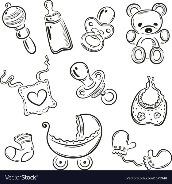 Трафареты для новорожденных