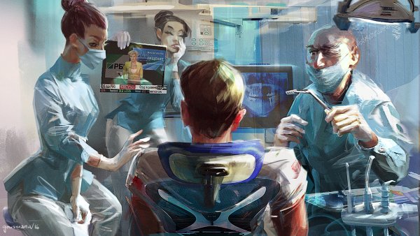 Хирург иллюстрация