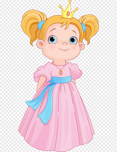 Принцесса с хвостиками