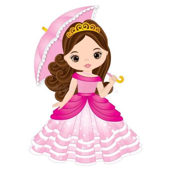 Мультяшные девочки принцессы