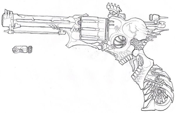 Оружие будущего рисунок
