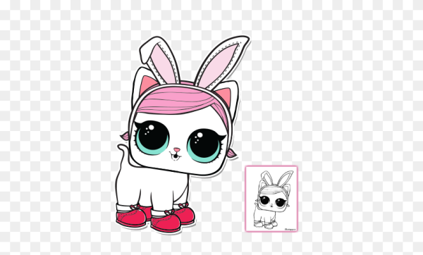 Бумажные питомцы ЛОЛ