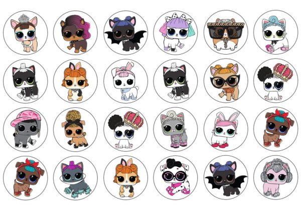 Раскраски ЛОЛ петс хомячки