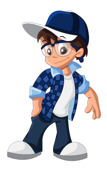 Мальчик мультяшный