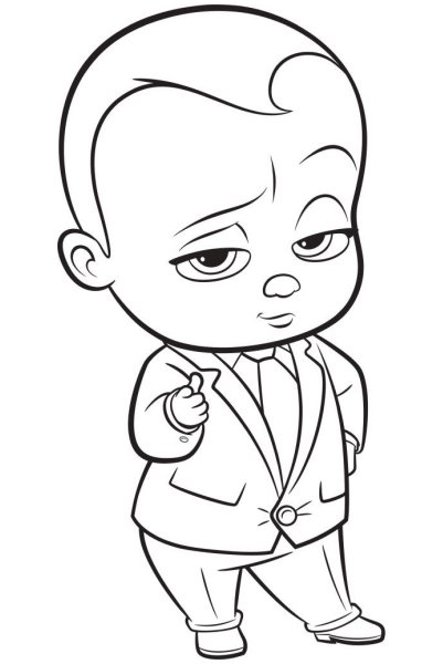 Раскраска босс молокосо