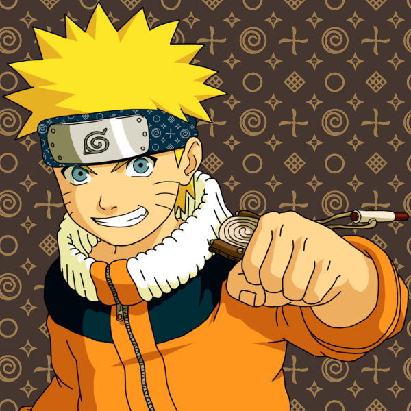 Наруто и маленький Наруто