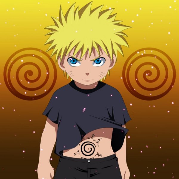 Наруто Узумаки в детстве