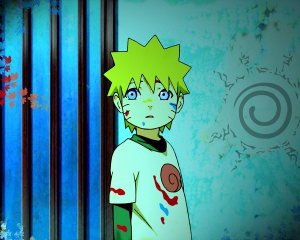 Наруто Узумаки в детстве