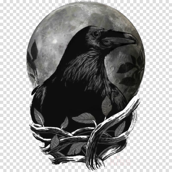 Чертог ворона тату мужские