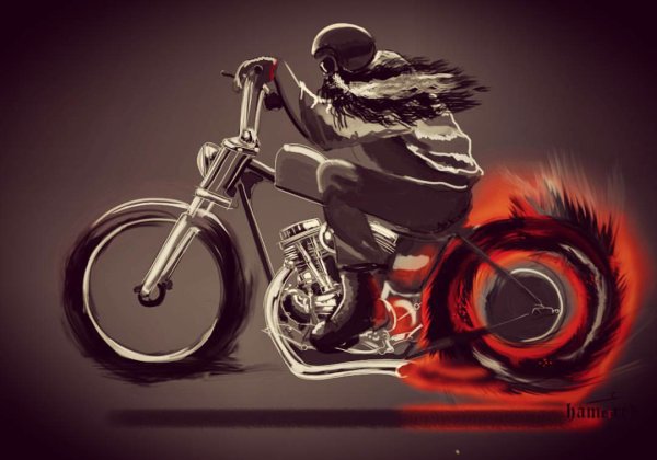 Байкеры Дэвид Манн