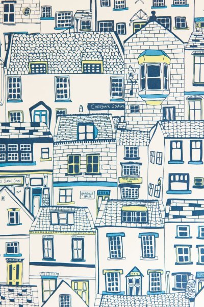 Рисование городских домов