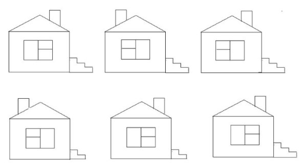 Домик на листе