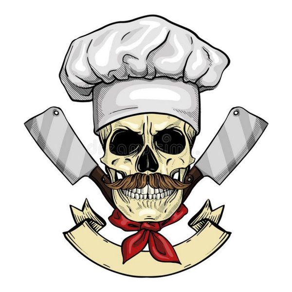 Череп повар