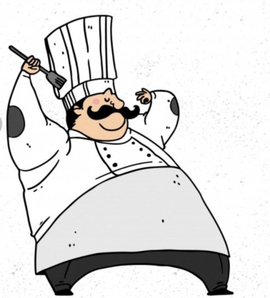 Колпак повара рисунок