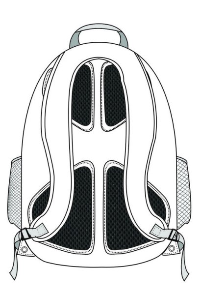 Раскраска рюкзачок