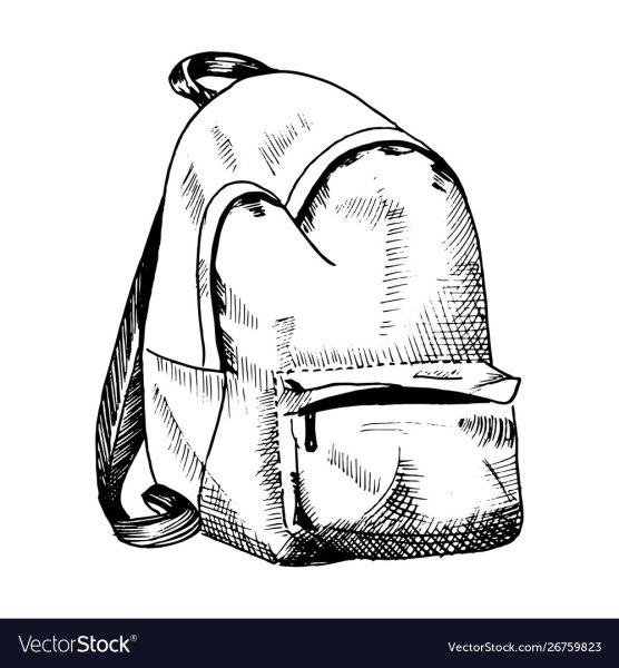 Рюкзак скетч