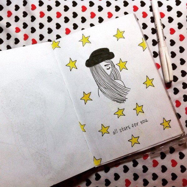 Украшения для скетчбука