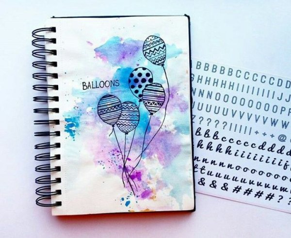 Маленькие рисунки в дневник скетчбук