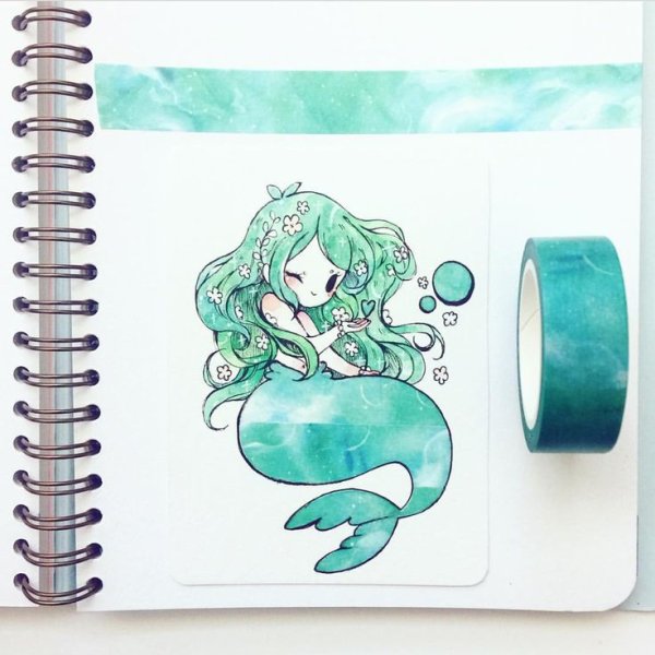 Принты в скетчбук