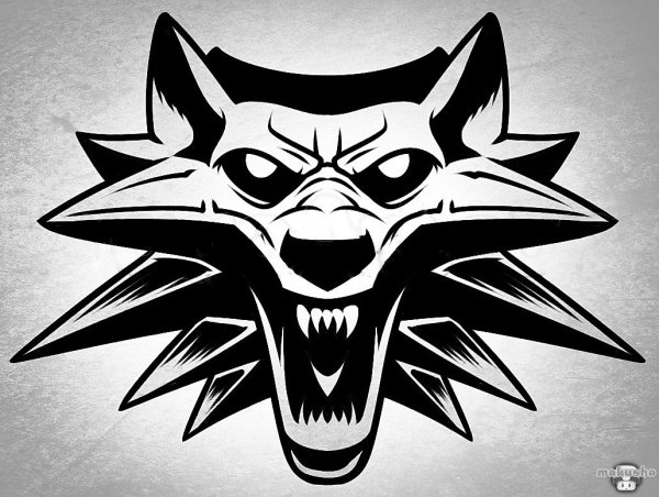 Знак школы волка Ведьмак