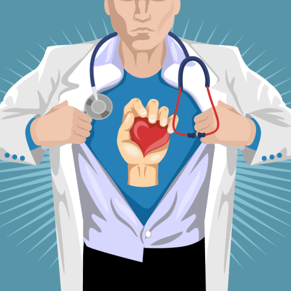 Врач мультяшный