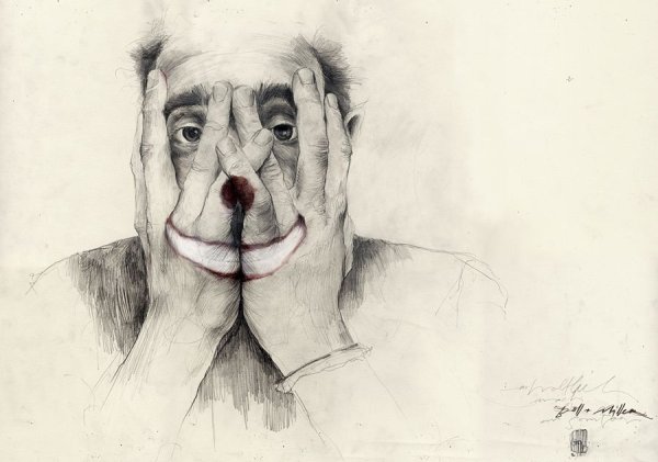 Странные рисунки карандашом