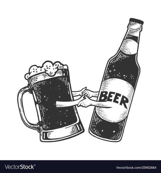 Тату пиво эскиз