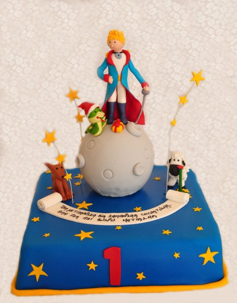 Детский торт маленький принц