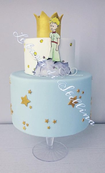 Торт с тематикой маленький принц