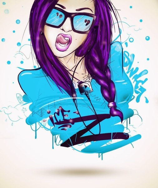 Раскраски девушки